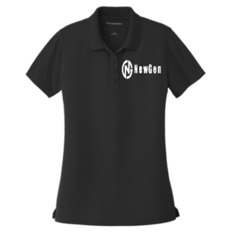 Women's Port Authority Polo-Black Main Image